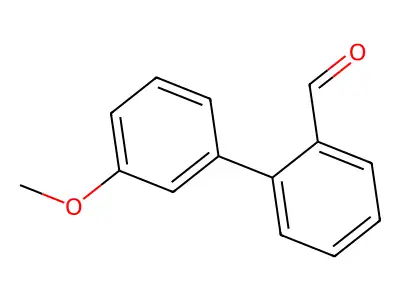 3'-Methoxy-[1,1'-biphenyl]-2-carboxaldehyde structure