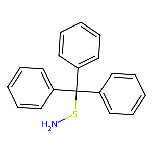Triphenylmethanesulfenamide structure