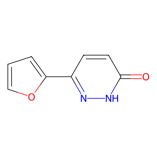 6-(Furan-2-yl)pyridazin-3-ol structure