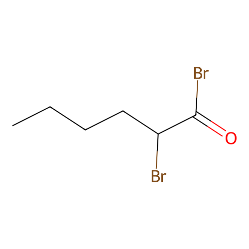 2-Bromohexanoyl bromide structure