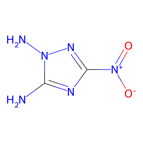 1H-1,2,3-Triazole-1,5-diamine, 3-nitro- structure