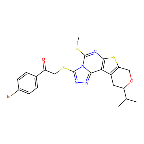 C22H21BrN4O2S3 structure
