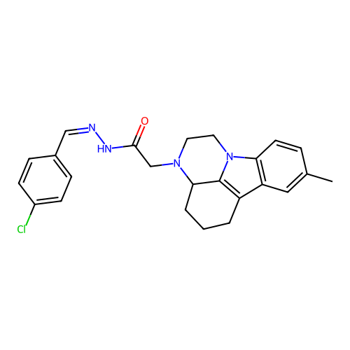 C24H25ClN4O structure