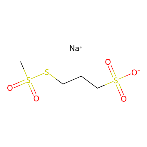 Sodium (3-Sulfonatopropyl)methanethiosulfonate structure
