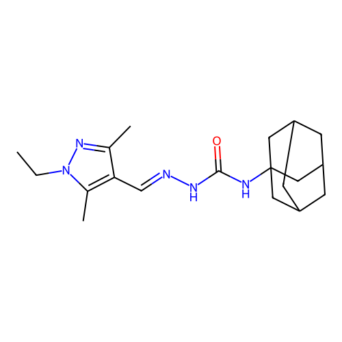 C19H29N5O structure