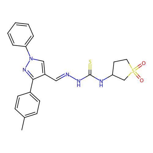 C22H23N5O2S2 structure