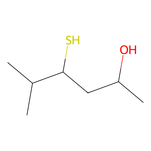 5-Methyl 4-mercaptohexan-2-ol structure