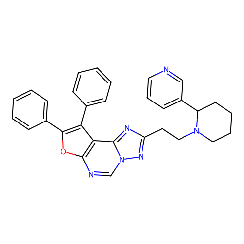 C31H28N6O structure