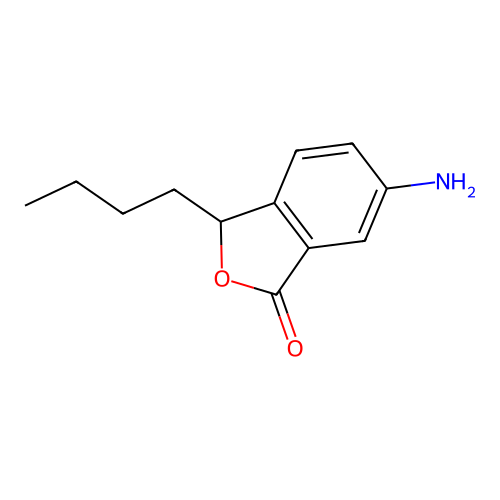 6-Amino-3-butyl-phthalide structure