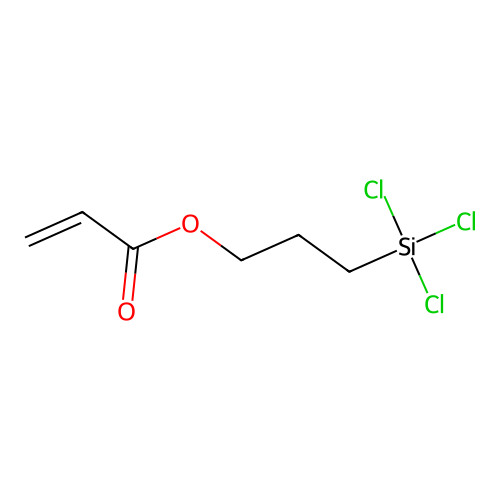 (3-Acryloxypropyl)trichlorosilane structure