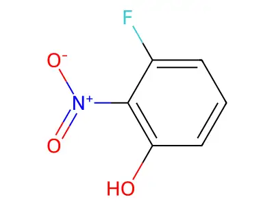 3-Fluoro-2-nitrophenol structure