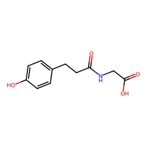 N-[(4-Hydroxybenzoyl)acetyl]glycine structure