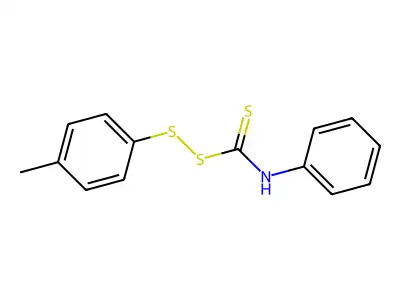1-((Anilinocarbothioyl)dithio)-4-methylbenzene structure