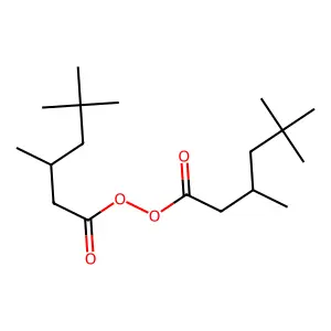 双(3,5,5-三甲基-1-氧代己基)过氧化物 structure