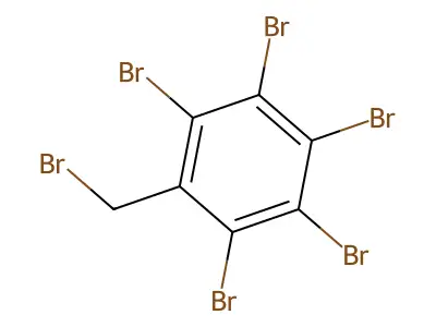 Penta溴苄基 溴化物 structure