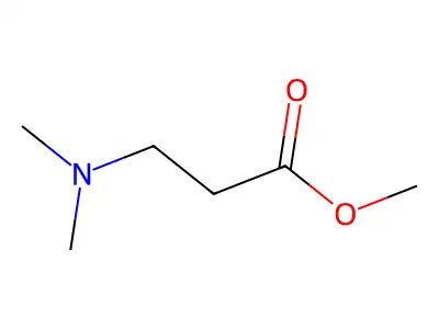 beta-Alanine, N,N-dimethyl-, methyl ester structure