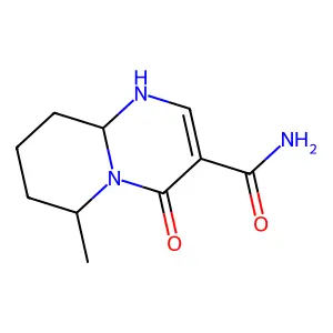 4H-Pyrido[1,2-a]pyrimidine-3-carboxamide, 1,6,7,8,9,9a-hexahydro-6-methyl-4-oxo- structure