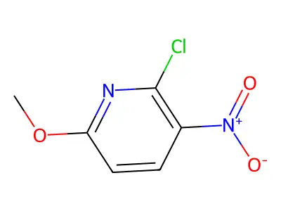2-Chloro-6-methoxy-3-nitropyridine structure
