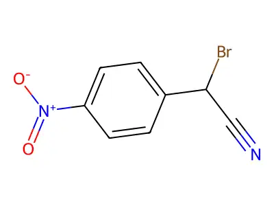 2-Bromo-2-(4-nitrophenyl)acetonitrile structure