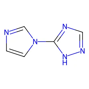 3-(1H-imidazol-1-yl)-1H-1,2,4-triazole structure