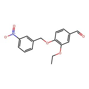 3-Ethoxy-4-[(3-nitrobenzyl)oxy]benzaldehyde structure