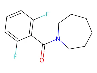 1-(2,6-Difluorobenzoyl)azepane structure