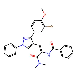 C28H25BrN4O3 structure