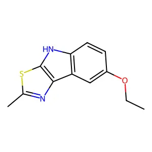 7-ethoxy-2-methyl-4H-[1,3]thiazolo[5,4-b]indole structure