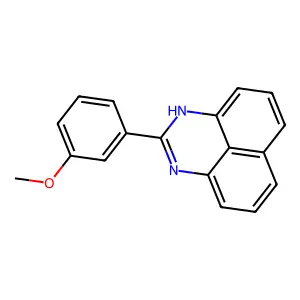 2-(3-methoxyphenyl)-1H-perimidine structure