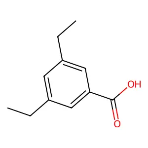3,5-二乙基苯甲酸 structure