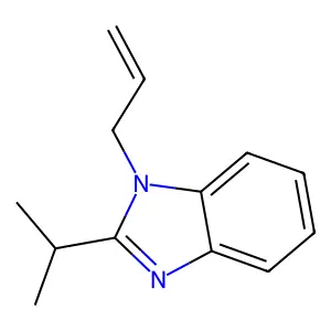2-Propan-2-yl-1-prop-2-enylbenzimidazole structure