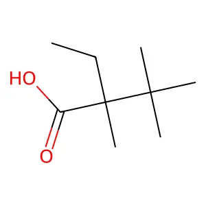 2-Ethyl-2,3,3-trimethylbutanoic acid structure