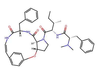Amphibine B structure