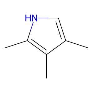 2,3,4-Trimethyl-1H-pyrrole structure