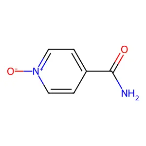 异烟酰胺1-氧化物 structure