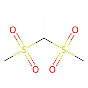 1,1-Bis(methylsulfonyl)ethane structure