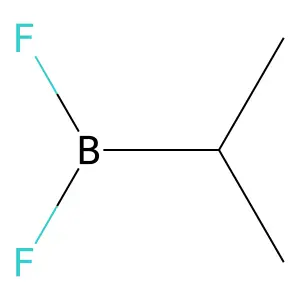 Isopropyldifluoroborane structure