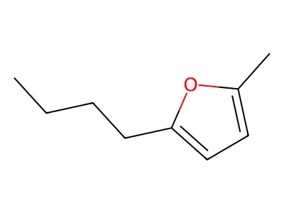 2-Butyl-5-methylfuran structure