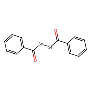 Dibenzoyl diselenide structure