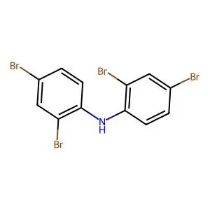 2,4-dibromo-N-(2,4-dibromophenyl)aniline structure