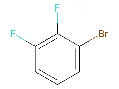 1-Bromo-2,3-difluorobenzene structure