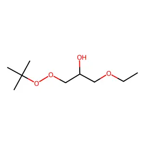 1-((tert-Butyl)dioxy)-3-ethoxy-2-propanol structure