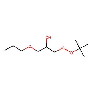 1-(tert-Butyldioxy)-3-propoxy-2-propanol structure