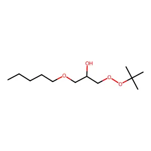 1-(tert-Butyldioxy)-3-pentyloxy-2-propanol structure