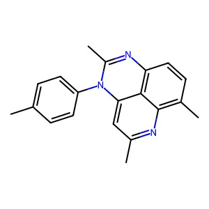 2,5,7-trimethyl-3-(4-methylphenyl)-3H-pyrido[4,3,2-de]quinazoline structure