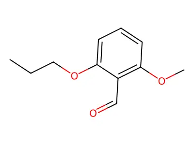 2-Methoxy-6-propoxybenzaldehyde structure