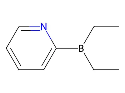 2-(Diethylboryl)pyridine structure