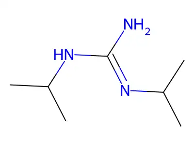 Guanidine, N,N'-bis(1-methylethyl)- structure