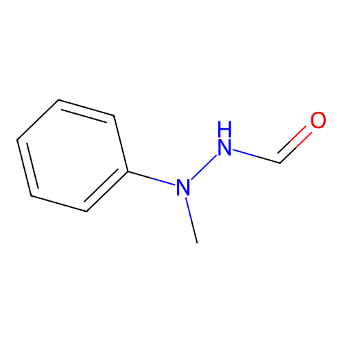 N-(N-methylanilino)formamide structure