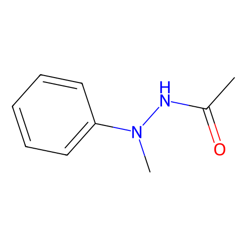 N'-methyl-N'-phenylacetohydrazide structure